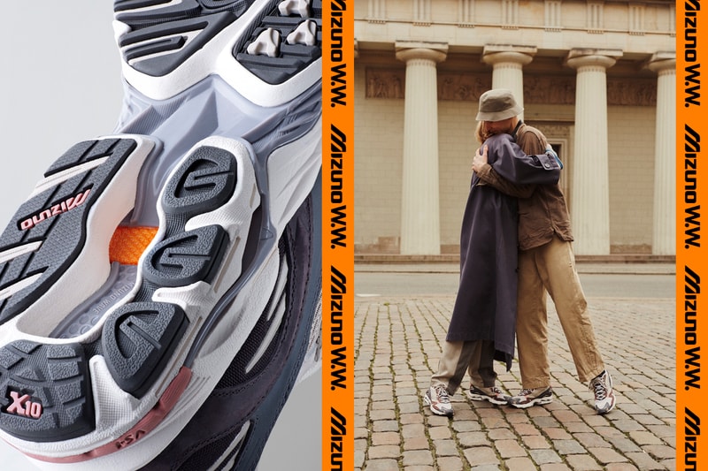 Wood Wood x Mizuno Wave Rider 10 SS20 Colorway Fall/Winter 2020 Runway Collaboration Sneaker Launch Release Information Exclusive Official First Look Drop Date Stores Japan Copenhagen Tech Retro Runner