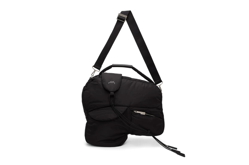  A-COLD-WALL* Black Lead Compression Messenger Bag Samuel Ross ACW Bags Accessories 