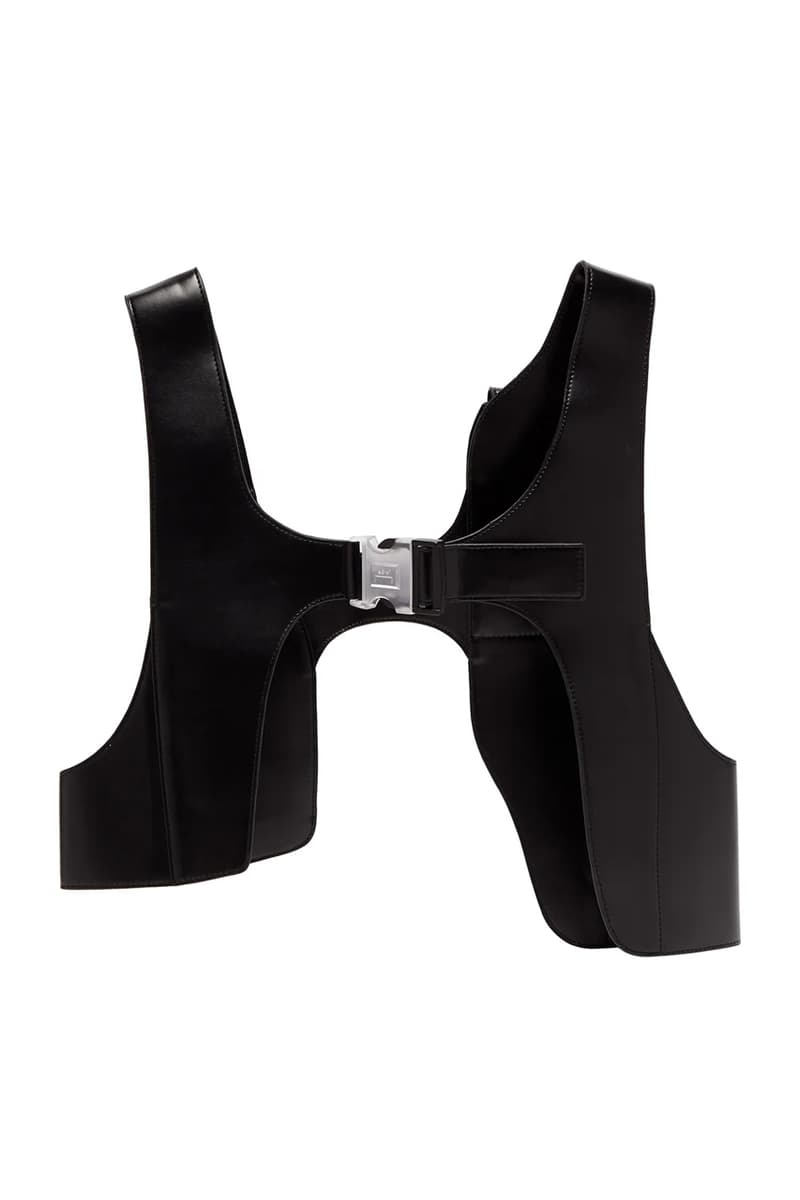 A COLD WALL Frame Faux Leather Body Harness samuel ross spring summer 2020 collection streetwear menswear full grain translucent hardware military buckle pouch pockets