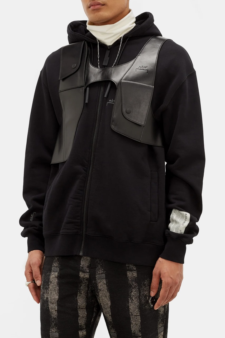 A COLD WALL Frame Faux Leather Body Harness samuel ross spring summer 2020 collection streetwear menswear full grain translucent hardware military buckle pouch pockets