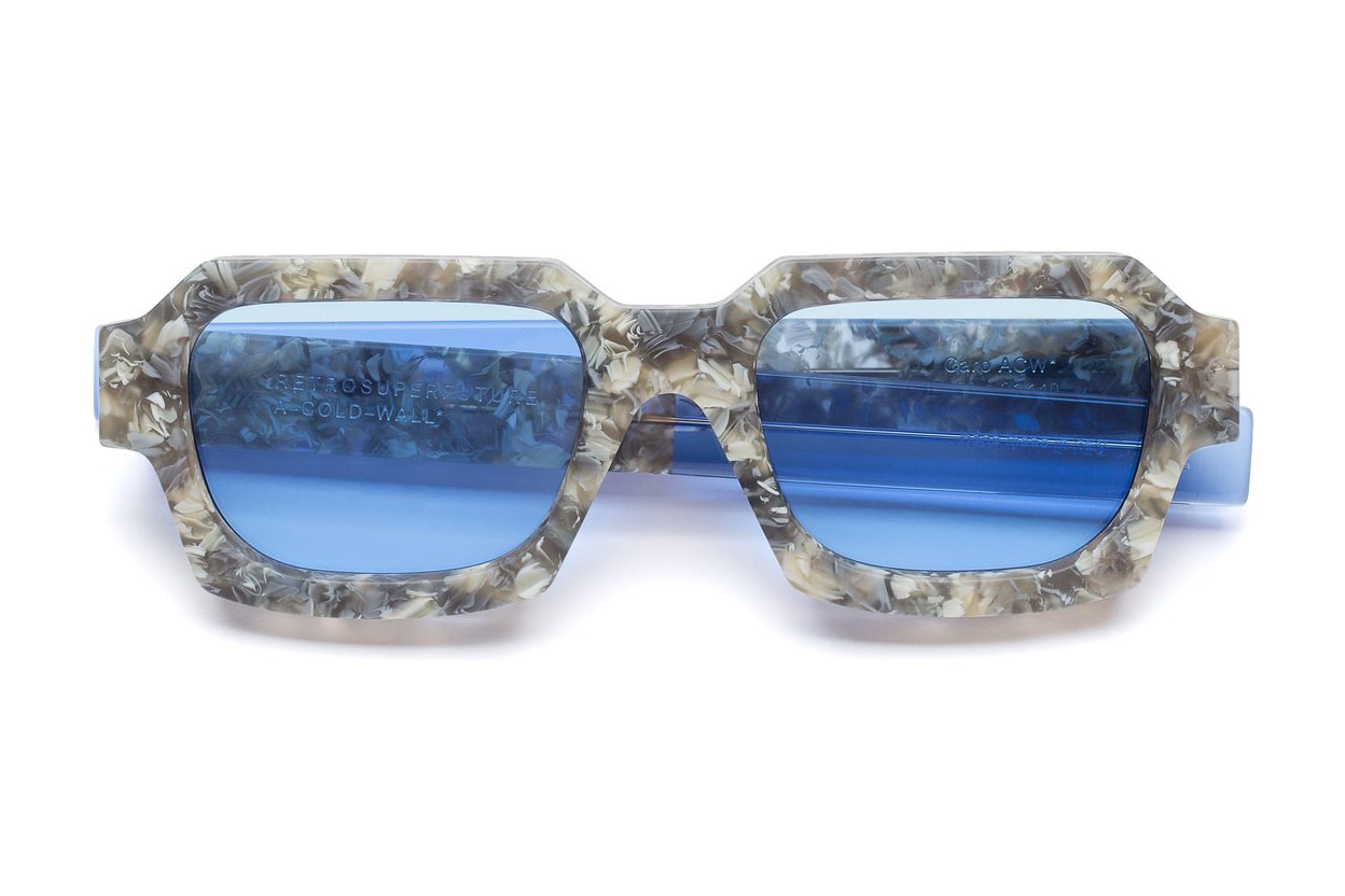 A-COLD-WALL* x RETROSUPERFUTURE Cara Glasses SS20 spring summer 2020 marble granite carrara release date buy info march 20