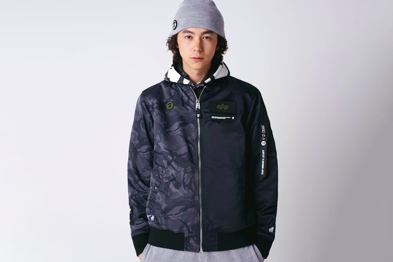 AAPE Rejoins Alpha Industries for Collaborative SS20 Layering Pieces