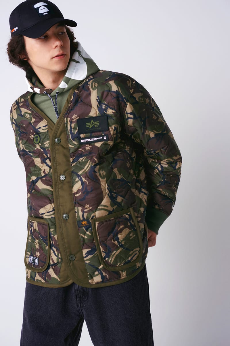 alpha industries hoodie camouflage