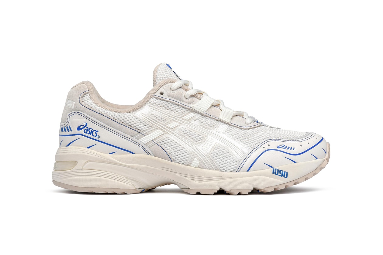 above the clouds asics gel 1090 white blue release date info photos price