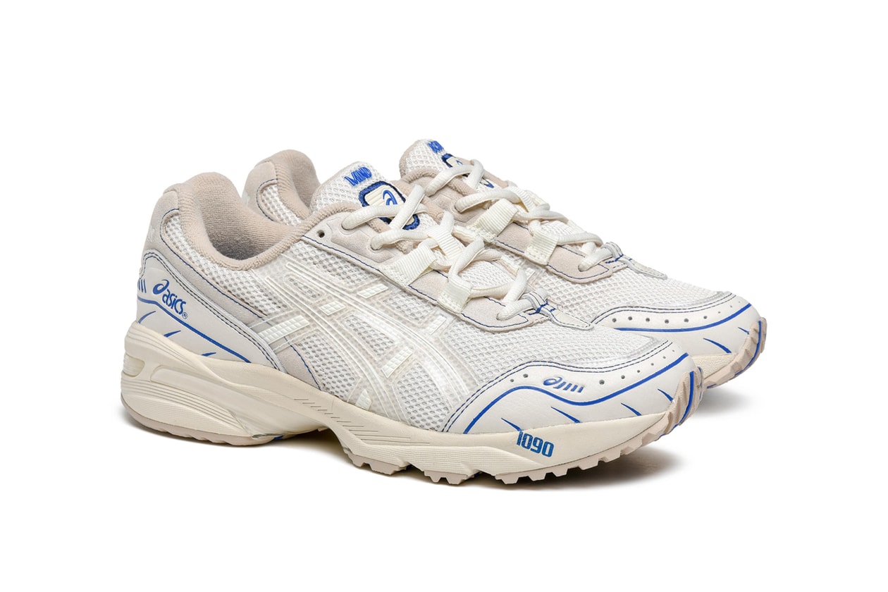 above the clouds asics gel 1090 white blue release date info photos price