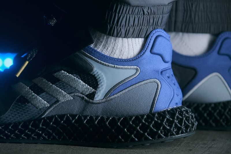 adidas Consortium EVO 4D Friends & Family Paris Fashion Week Randy Galang Ryle Justin Uy PFW FW20 Three Stripes Printed Technology OG UltraBOOST 1.0 Upper Black Sole Unit Closer Look Release Information Drop Date Footwear Sneakers