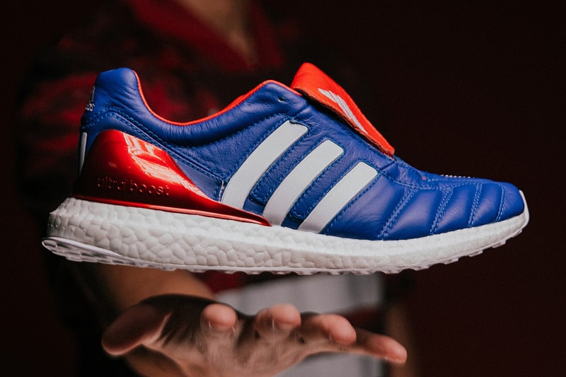 adidas Predator Mania TR "Royal Blue" Release Information Closer Look BOOST Sole Unit Terrain Football Soccer Japan Blue 2002 World Cup Three Stripes 