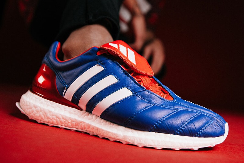 adidas Predator Mania TR "Royal Blue" Release Information Closer Look BOOST Sole Unit Terrain Football Soccer Japan Blue 2002 World Cup Three Stripes 