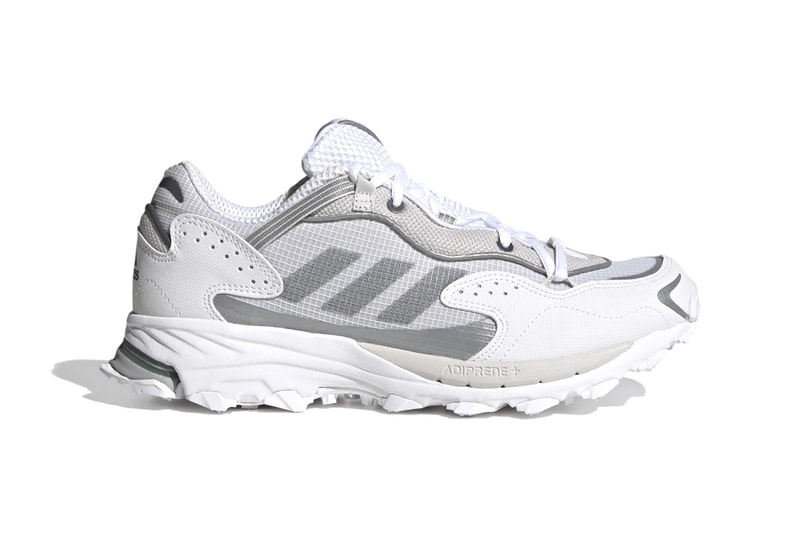 adidas Originals RESPONSE HOVERTURF GF6100AM "Core White/Silver Metallic" Sneaker Release Information First Look Three Stripes Gardening Pack Retro adiPRENE Technology Drop
