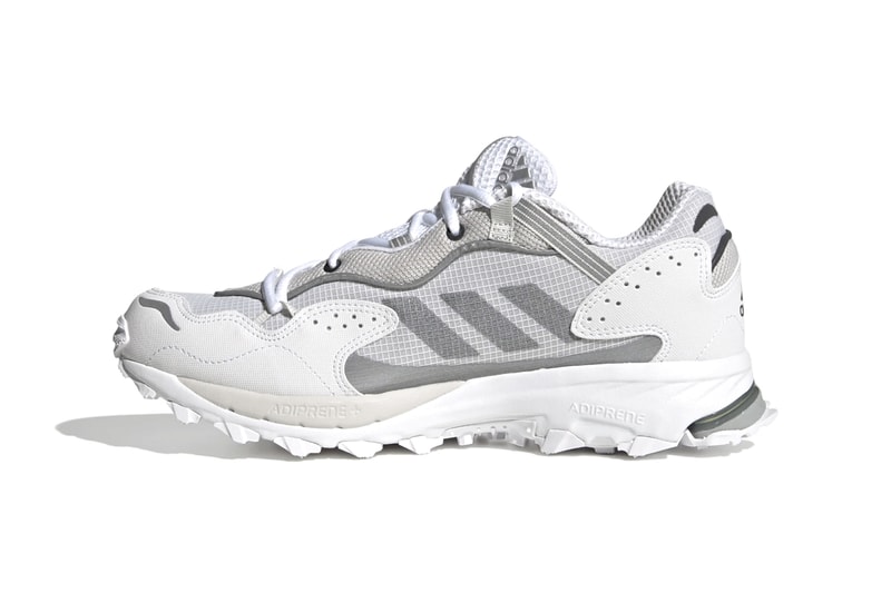 adidas Originals RESPONSE HOVERTURF GF6100AM "Core White/Silver Metallic" Sneaker Release Information First Look Three Stripes Gardening Pack Retro adiPRENE Technology Drop
