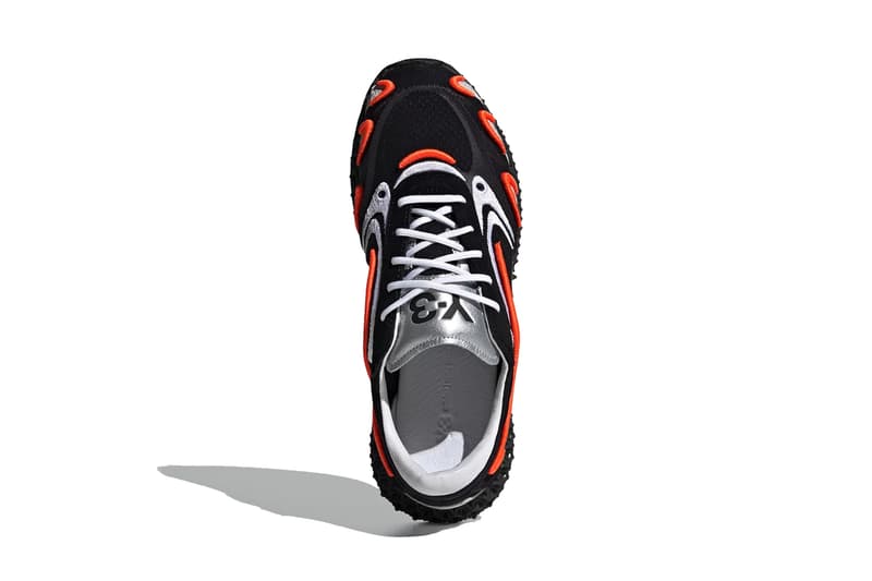 adidas y3 yohji yamamoto ss20 swim collection 4d runner black solar orange silver metallic footwear white FU9208 FU9207 release date info photos price