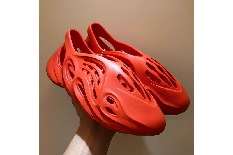 yeezy foam runner orange