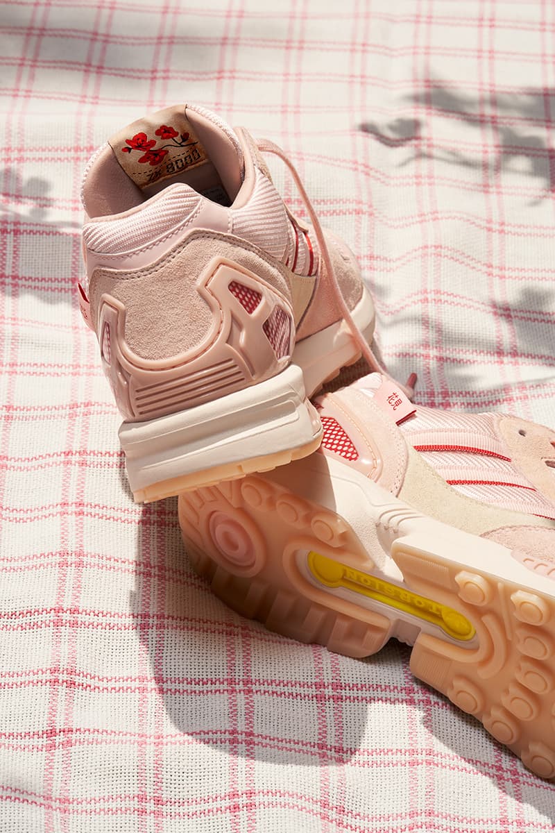 adidas ZX 8000 "Kirschblütenallee" Pack pink red grey flowers cherry blossom berlin japan release information hanami yozakura buy cop purchase FU7308