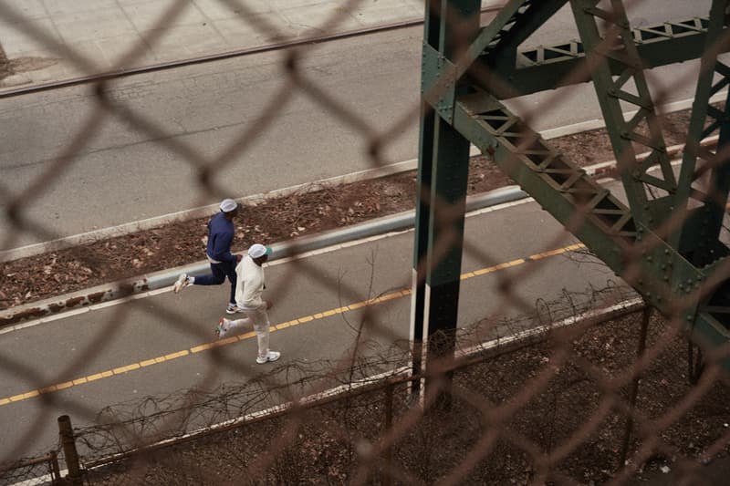 Aimé Leon Dore x New Balance 827 Closer Look HYPEBEAST Exclusive Editorial Footwear Sneakers Drop Teddy Santis Spring/Summer 2020 SS20 New York ALD Branding Color Blocking