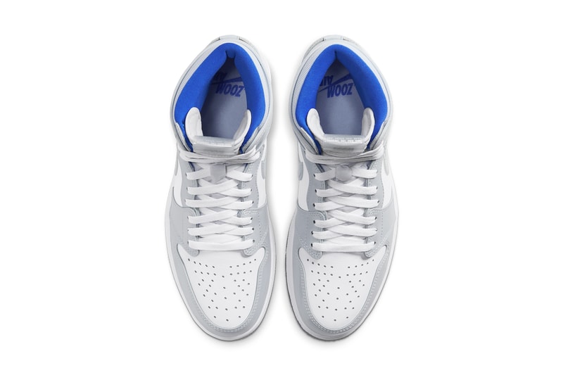 air Jordan 1 high zoom air racer blue white grey CK6637 104 release date info photos price