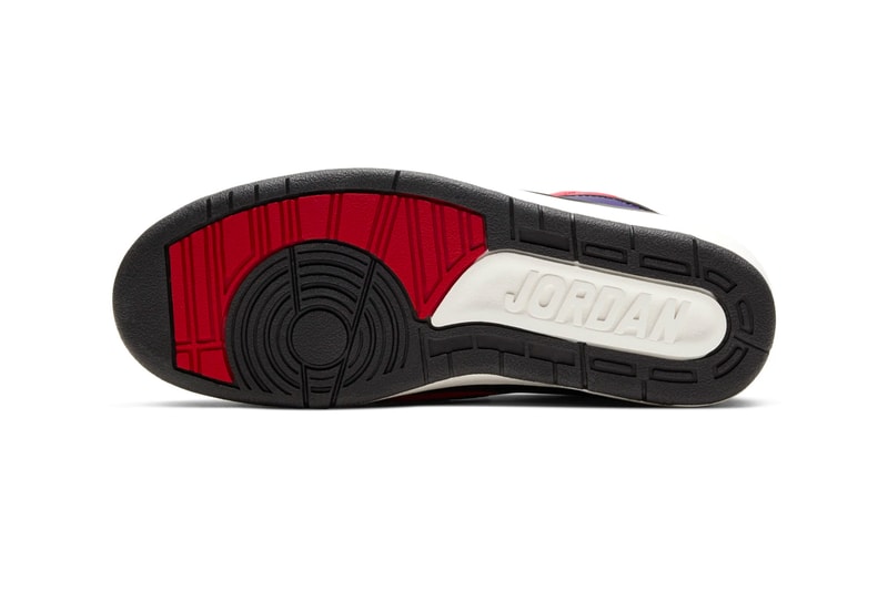 Air Jordan 2 Multi-Color release info menswear streetwear spring summer 2020 collection footwear sneakers shoes trainers kicks runners basketball shoes michael jordan 23 color blocked