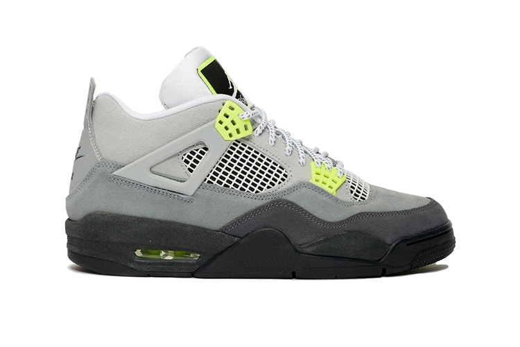The Air Jordan 4 Channels the Classic Air Max 95 "Neon"