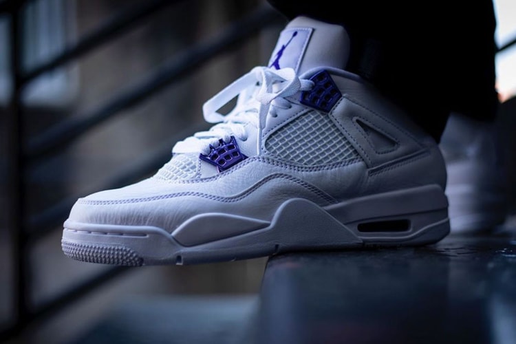 First Look at the Air Jordan 4 "Court Purple"