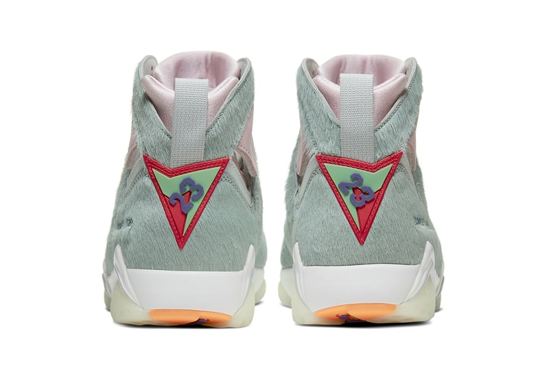 air jordan 7 hare 2 0 neutral gray summit white pink foam rabbits foot CT8528 002 release date info photos price