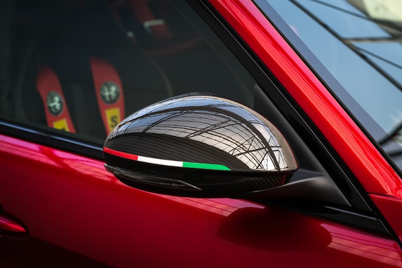 Alfa Romeo Giulia Quadrifoglio GTA Officially Unveiled First Look Italian Four Door Supercar Track Race Automotive News Updates Gran Turismo Alleggerita2.9-litre V6 Bi-Turbo engine 540 BHP GTAm variant Racing Seats Roll Bars 500 Units