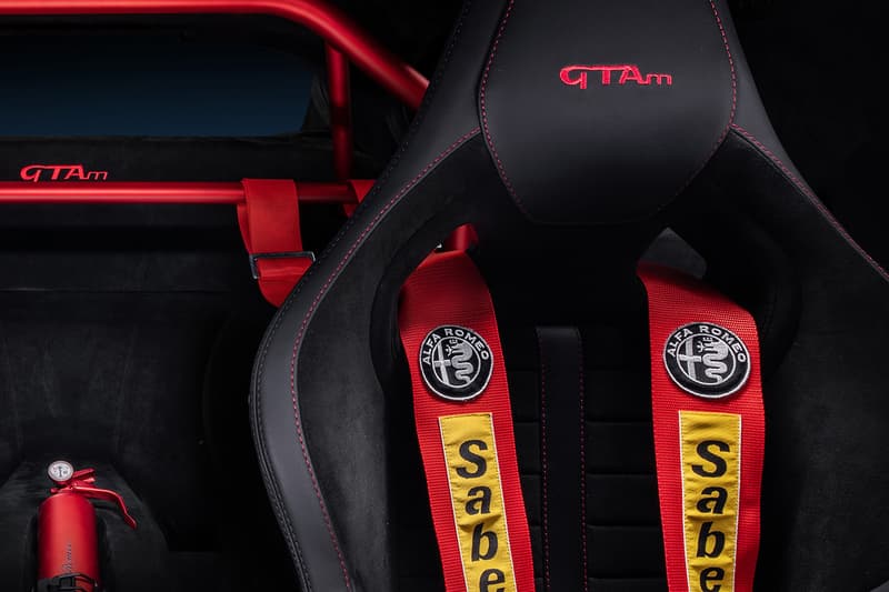 Alfa Romeo Giulia Quadrifoglio GTA Officially Unveiled First Look Italian Four Door Supercar Track Race Automotive News Updates Gran Turismo Alleggerita2.9-litre V6 Bi-Turbo engine 540 BHP GTAm variant Racing Seats Roll Bars 500 Units