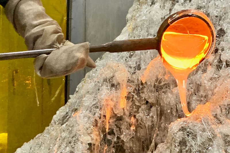 andrew erdos glass sculptures exhibition the chimney nyc not for the peak but for the mountain