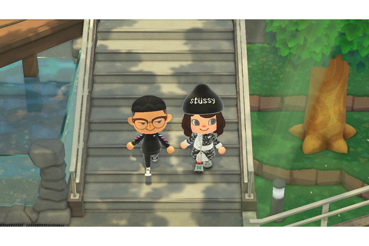 animal traversant de nouveaux horizons instagram design de mode vêtements kara chung streetwear suprême stussy dior louis vuitton designer apc visvim nintendo commutateur
