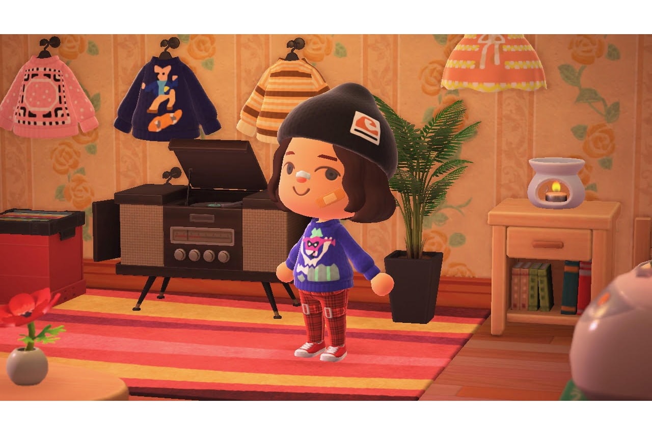 animal traversant de nouveaux horizons instagram design de mode vêtements kara chung streetwear suprême stussy dior louis vuitton designer apc visvim nintendo commutateur