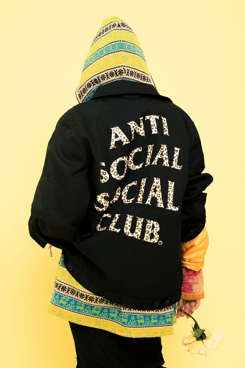 anti social social club yellow