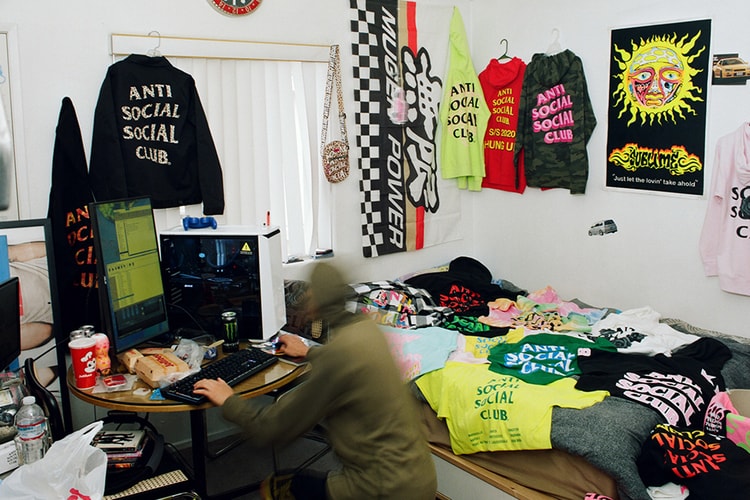 Anti Social Social Club Reveals Full SS20 "Hung Up" Collection