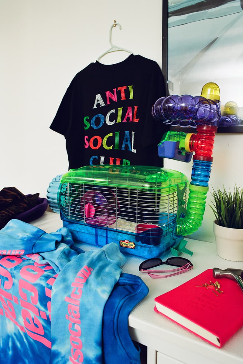 Anti Social Social Club Spring Summer 2020 Hung Up Full Collection Editorial Release Info Date Buy price Hoodie T-shirt Accessories Hysteric Glamour