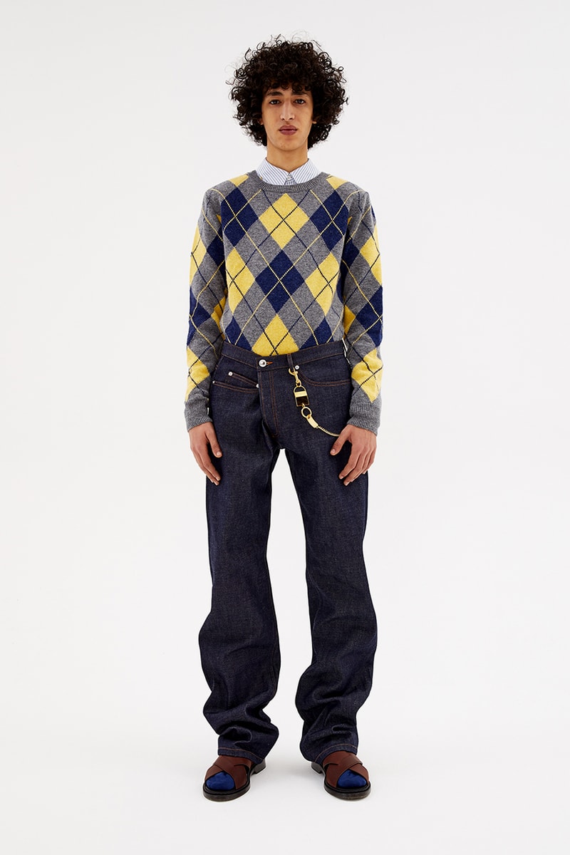 a p c paris fall winter 2020 jean touitou collection lookbook knitwear denim jeans release information paris first look