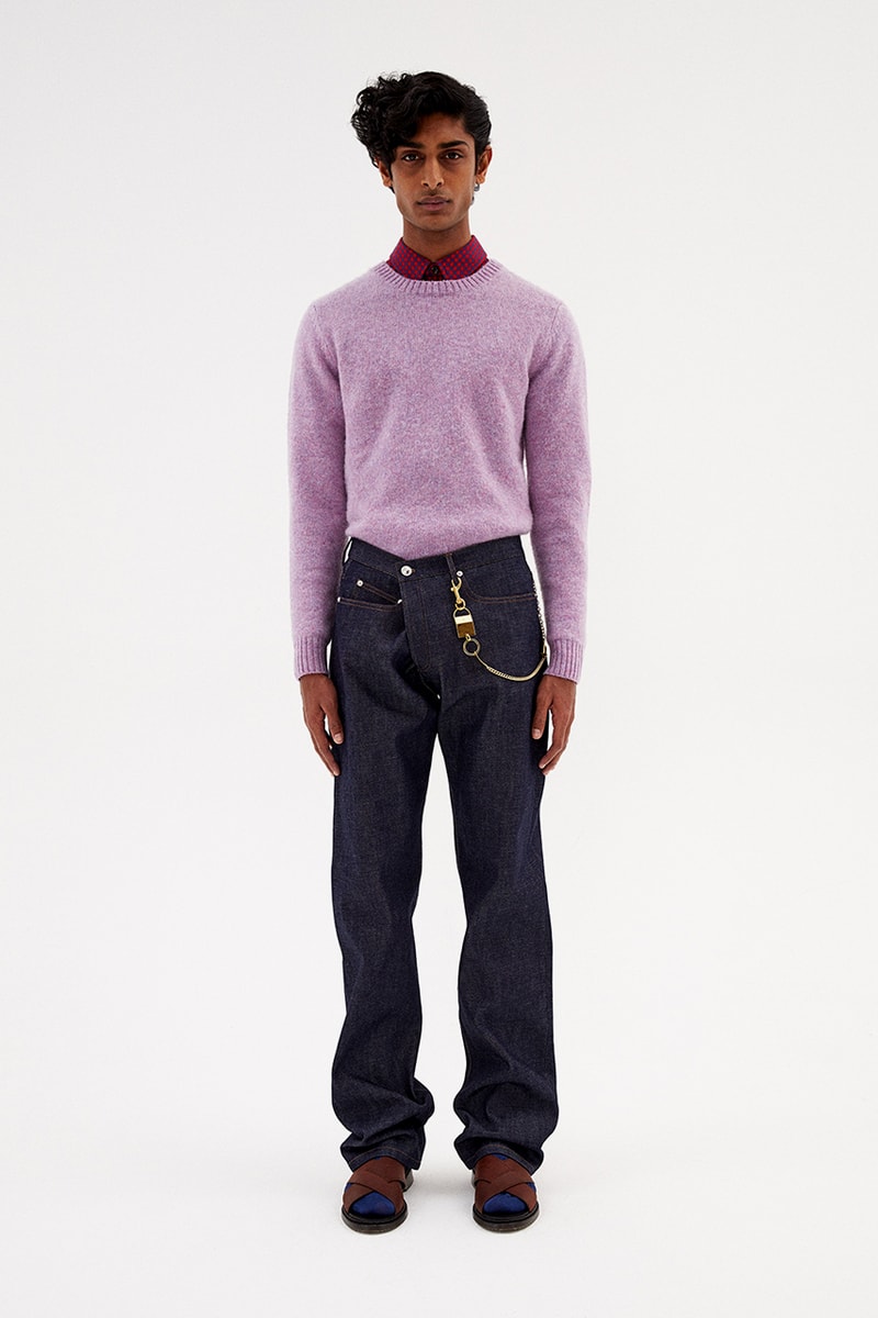 a p c paris fall winter 2020 jean touitou collection lookbook knitwear denim jeans release information paris first look