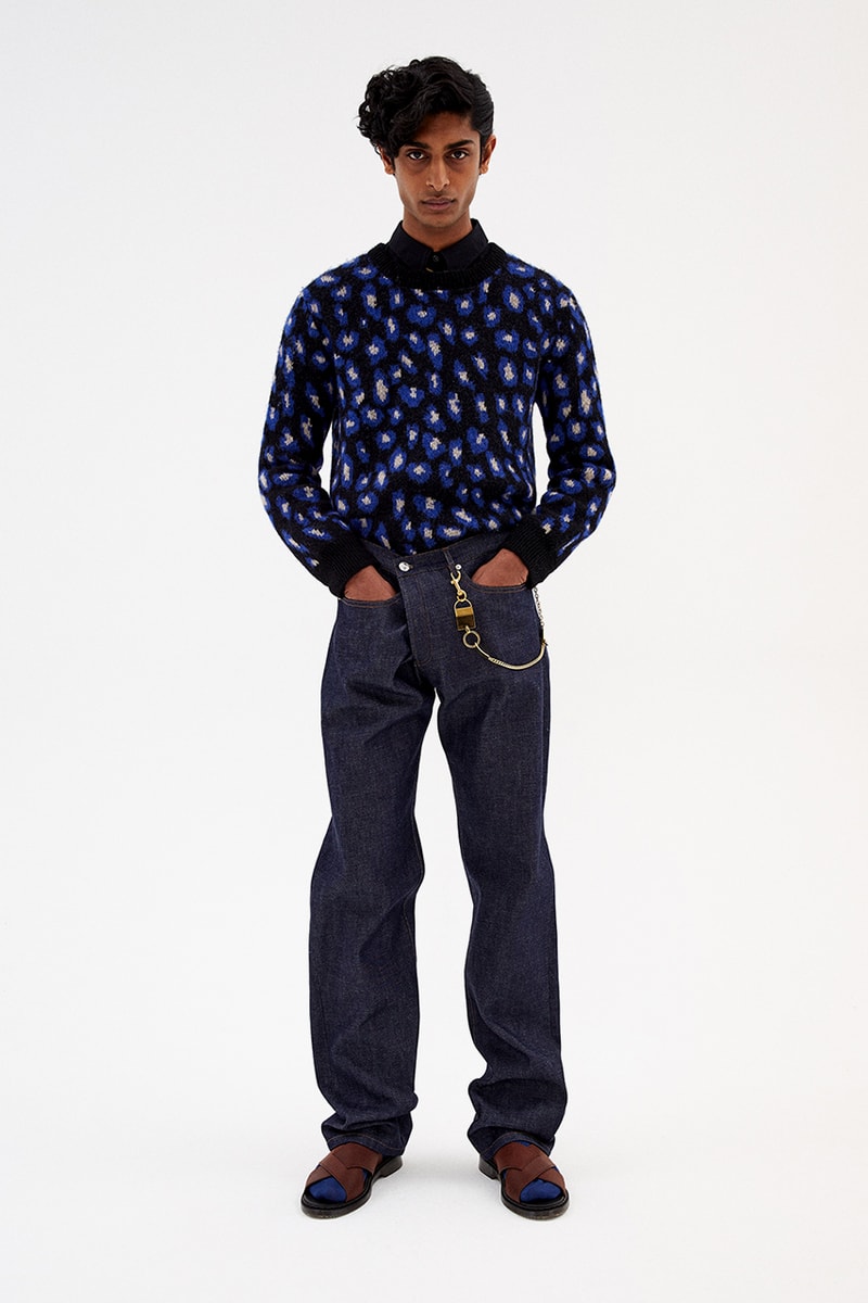 a p c paris fall winter 2020 jean touitou collection lookbook knitwear denim jeans release information paris first look