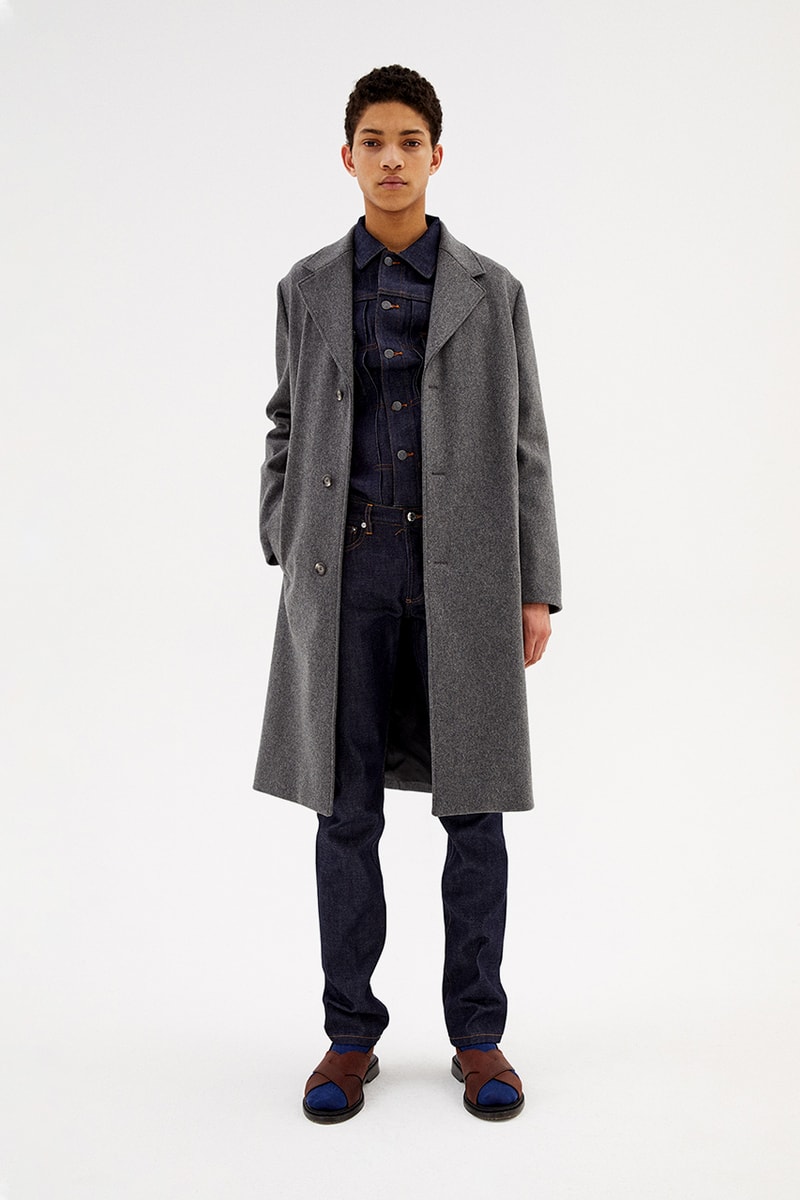 a p c paris fall winter 2020 jean touitou collection lookbook knitwear denim jeans release information paris first look