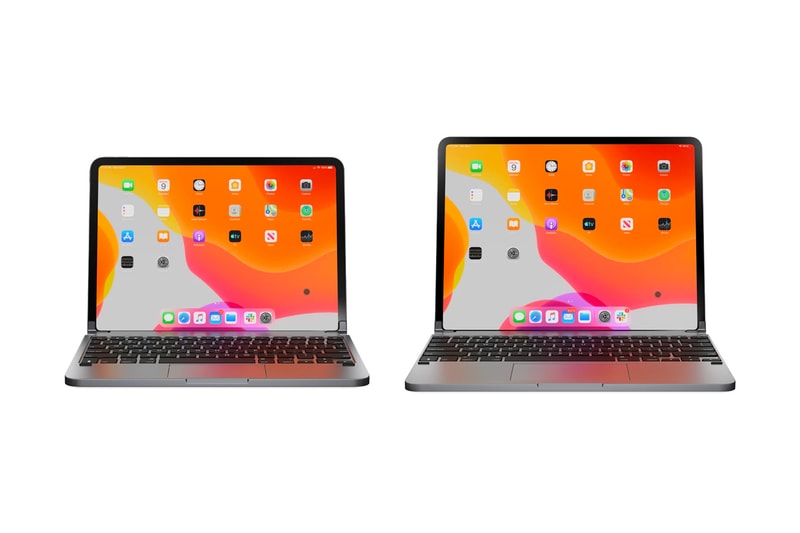 Turn Your iPad Pro Into a MacBook With This Accessory brydge pro+ keyboard trackpad aluminum ipados 