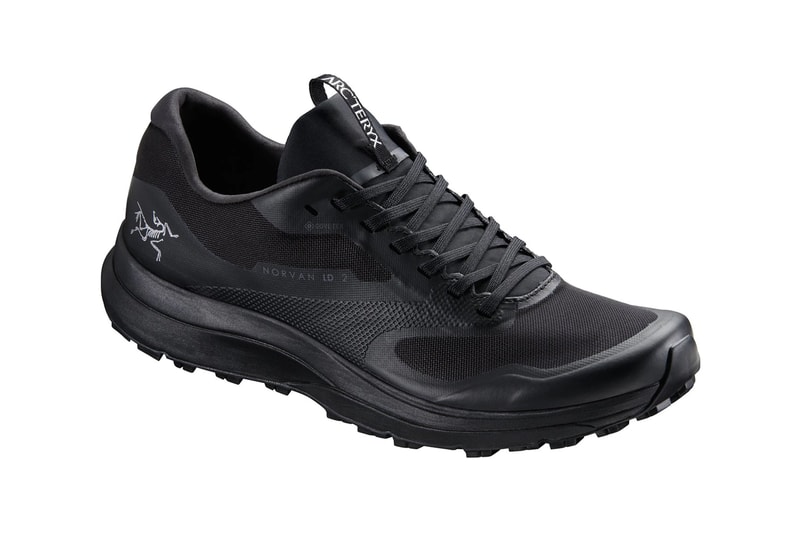 Arc Teryx Norvan LD 2 GTX Trail Runners Hydroponic Spiral black triple black canadian footwear shoes sneakers trainers menswear streetwear spring summer 2020 collection trek hiking