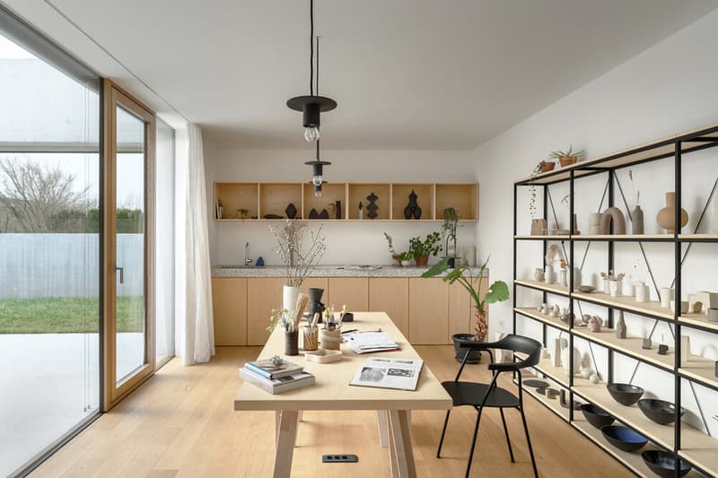 Arhitektura House for a Ceramic Designer Slovenia Atrium House Design Office for Urbanism and Arhictecture Ljubljana