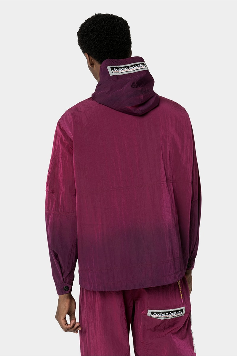 Aries Ombré Windbreaker Jacket & Sweatpants Spring Summer 2020 SS20 Clothing Menswear Browns Loungewear Luxury Tracksuit Trackpants Lounge Cozy Season Self-Isolation Fits Garments