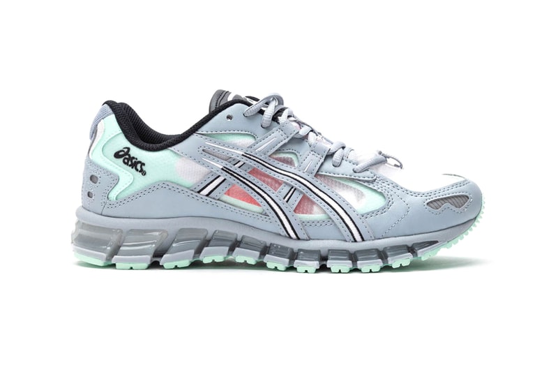 ASICS GEL Kayano 5 360 Grey Mint Tint 021A196 020 menswear streetwear shoes sneakers footwear trainers runners spring summer 2020 collection kicks gel technology cushioning