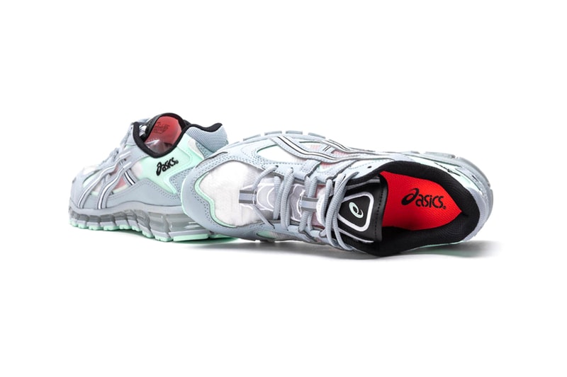 ASICS GEL Kayano 5 360 Grey Mint Tint 021A196 020 menswear streetwear shoes sneakers footwear trainers runners spring summer 2020 collection kicks gel technology cushioning