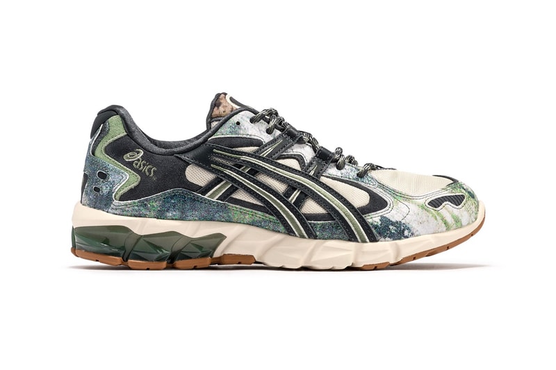 ASICS Gel Kayano 5 KZN Tree Camo menswear streetwear shoes sneakers footwear kicks trainers runners running spring summer 2020 collection japanese technical gel technology