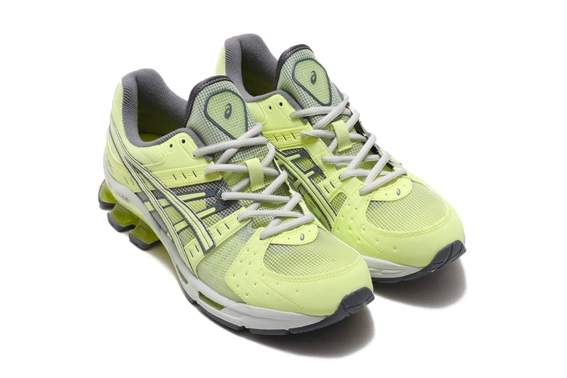 ASICS GEL-Kinsei OG Yellow Release atmos Japan Tokyo lime green bright shoes sneakers kicks footwear trainers style 
