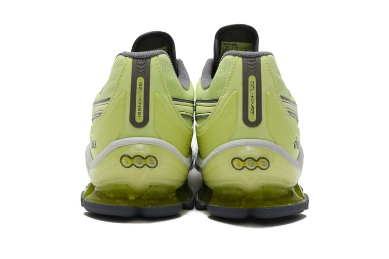 ASICS GEL-Kinsei OG Yellow Release atmos Japan Tokyo lime green bright shoes sneakers kicks footwear trainers style