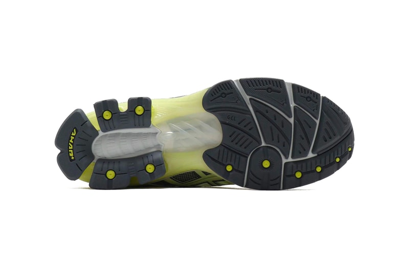 ASICS GEL-Kinsei OG Yellow Release atmos Japan Tokyo lime green bright shoes sneakers kicks footwear trainers style 