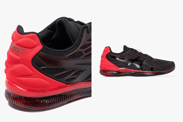 ASICS' GEL-QUANTUM INFINITY 2 "Black/Red" Colorway Highlights Dynamic Styling