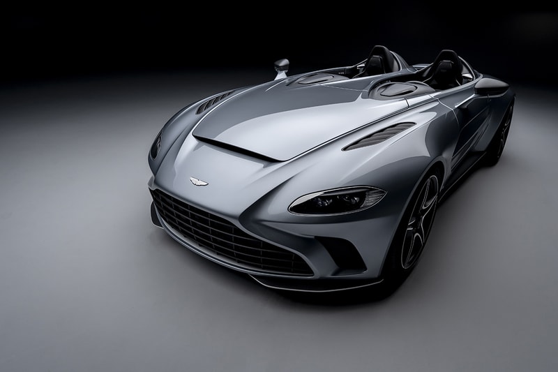 Aston Martin V12 Speedster Official First Look Release Information £765,000 GBP Deliveries 2021 AM Unique Limited to 88 Units Special Edition Supercar Performance Rare Roofless Windowscreenless 