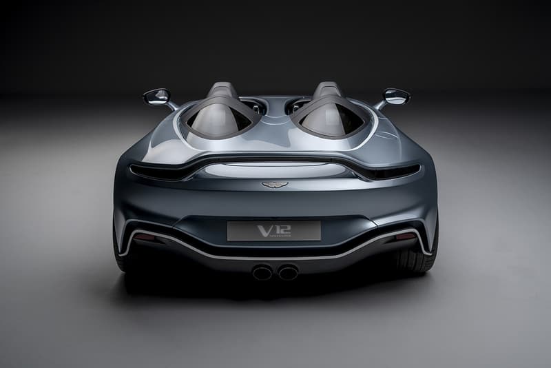 Aston Martin V12 Speedster Official First Look Release Information £765,000 GBP Deliveries 2021 AM Unique Limited to 88 Units Special Edition Supercar Performance Rare Roofless Windowscreenless