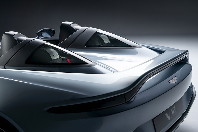 Aston Martin V12 Speedster Official First Look Release Information £765,000 GBP Deliveries 2021 AM Unique Limited to 88 Units Special Edition Supercar Performance Rare Roofless Windowscreenless 