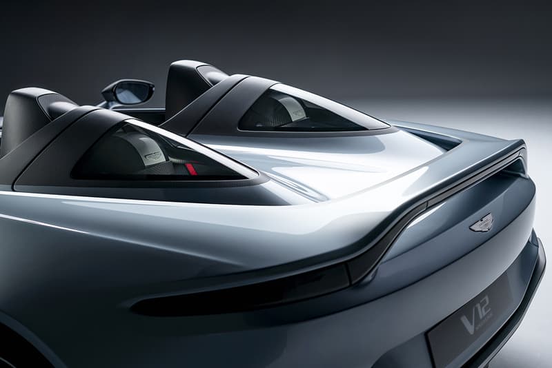 Aston Martin V12 Speedster Official First Look Release Information £765,000 GBP Deliveries 2021 AM Unique Limited to 88 Units Special Edition Supercar Performance Rare Roofless Windowscreenless